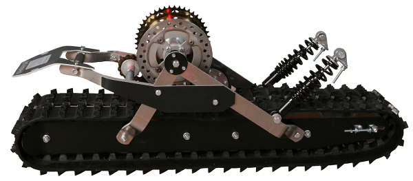 Snowbike kit_snowmobile kit_conversion kit for Dirtbike_tracked chassis_monotrack_sniejik_3