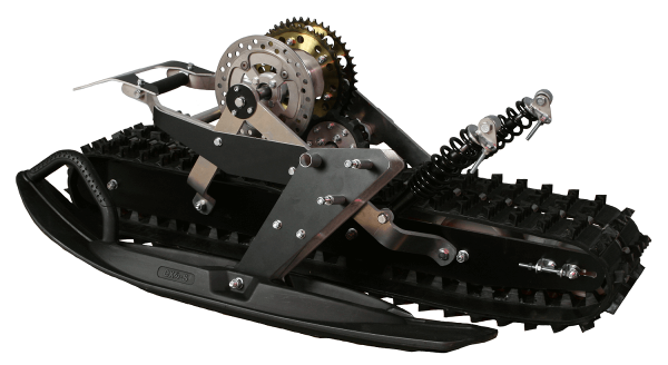 Snowbike kit_snowmobile kit_conversion kit for Dirtbike_tracked chassis_monotrack_sniejik_4