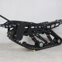 snowbike kit for ET Time moto_snowmobile kit for electric motorcycle_tracked kit_ET Time snowbike_6